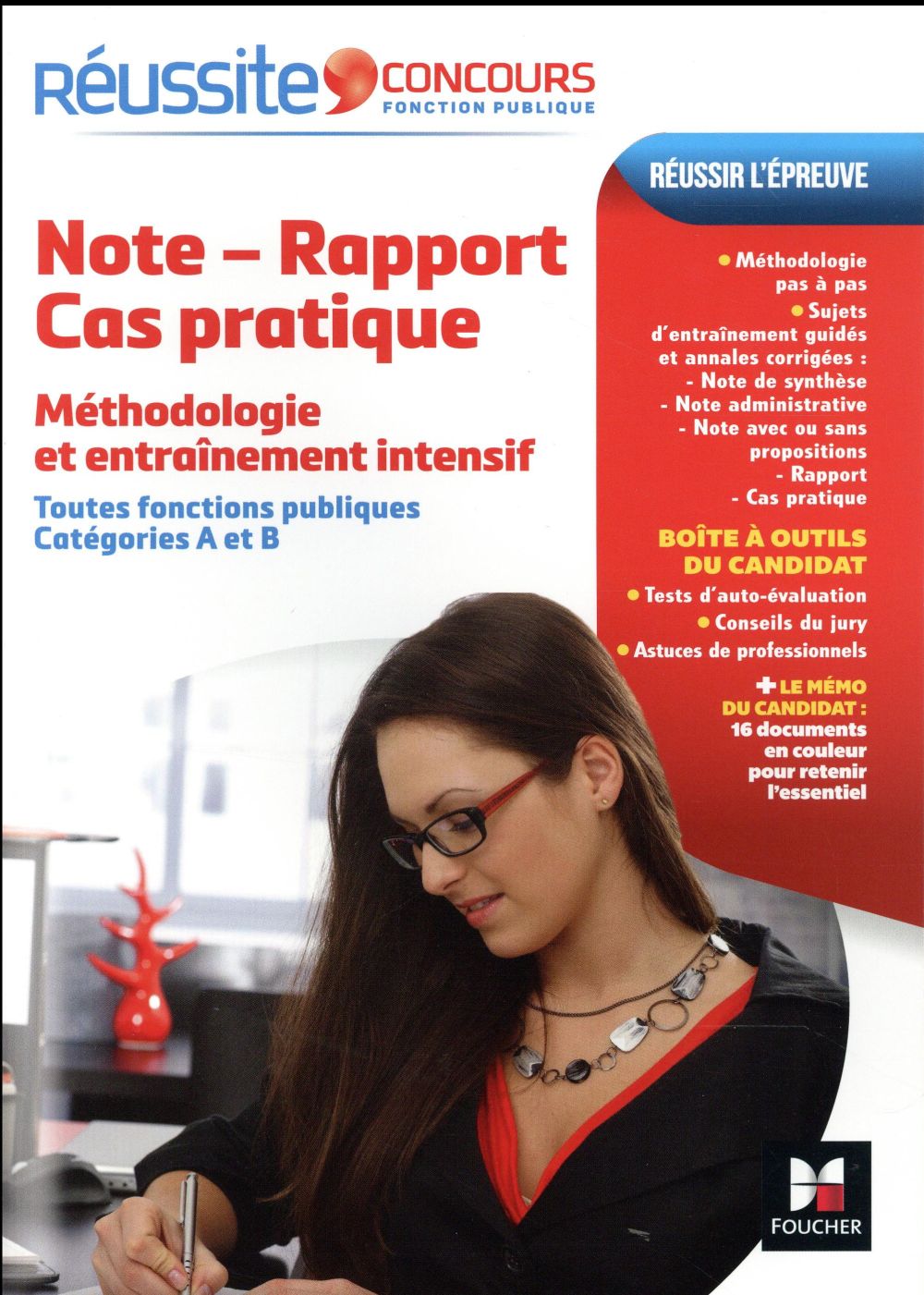 Réussite concours : note-rapport-cas pratique