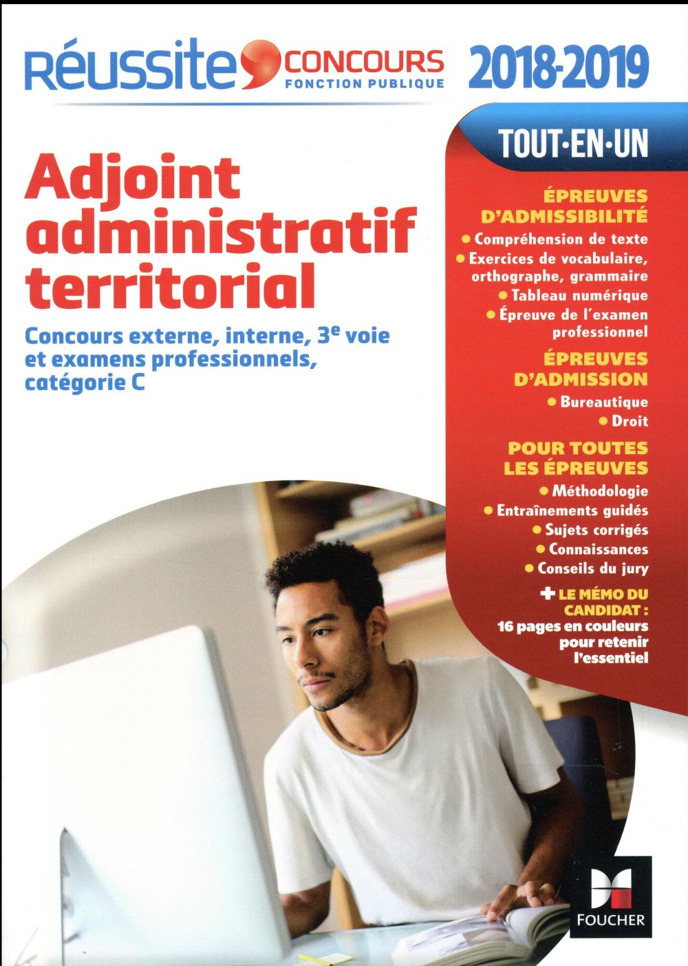 Réussite concours Tome 14 : adjoint administratif territorial (édition 2017/2018)