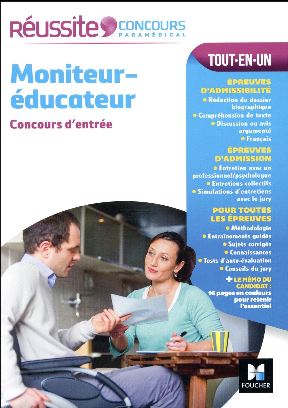 Réussite concours Tome 36 : moniteur-éducateur- concours d'entrée