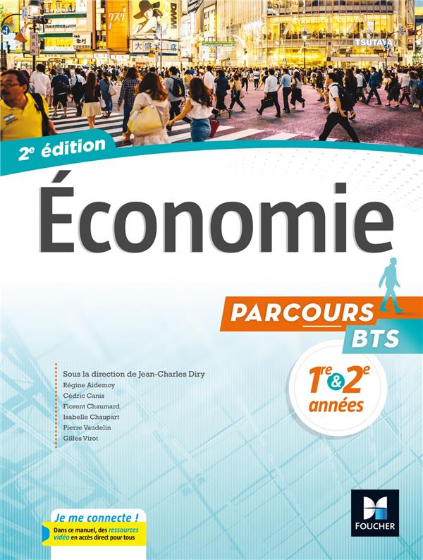 Parcours : économie ; BTS 1re et 2e années ; manuel de l'élève (édition 2017)