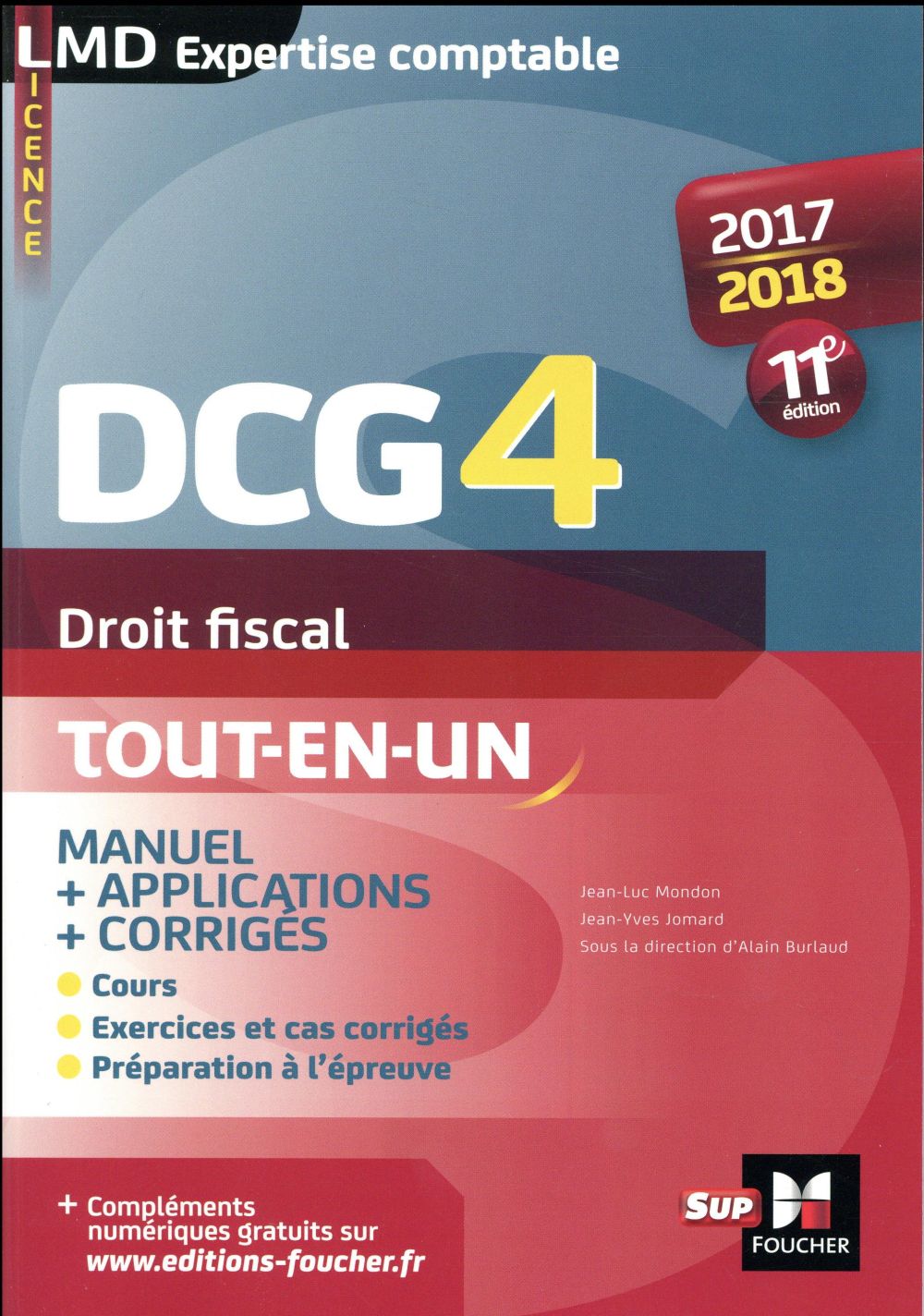 DCG 4 ; droit fiscal ; manuel et applications (édition 2017/2018)