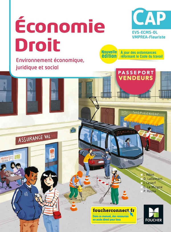 Passeport vendeur : économie-droit CAP ; manuel de l'élève (édition 2018)