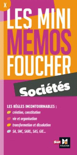 Les mini mémos Foucher : sociétés
