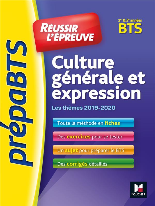 PREPABTS : réussir l'épreuve ; culture générale et expression ; tous BTS ; révision et entraînement
