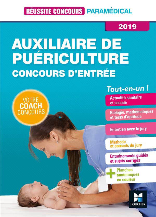 Réussite concours Tome 16 : auxiliaire de puériculture ; AP ; entrée en IFAP ; préparation complète (édition 2019)