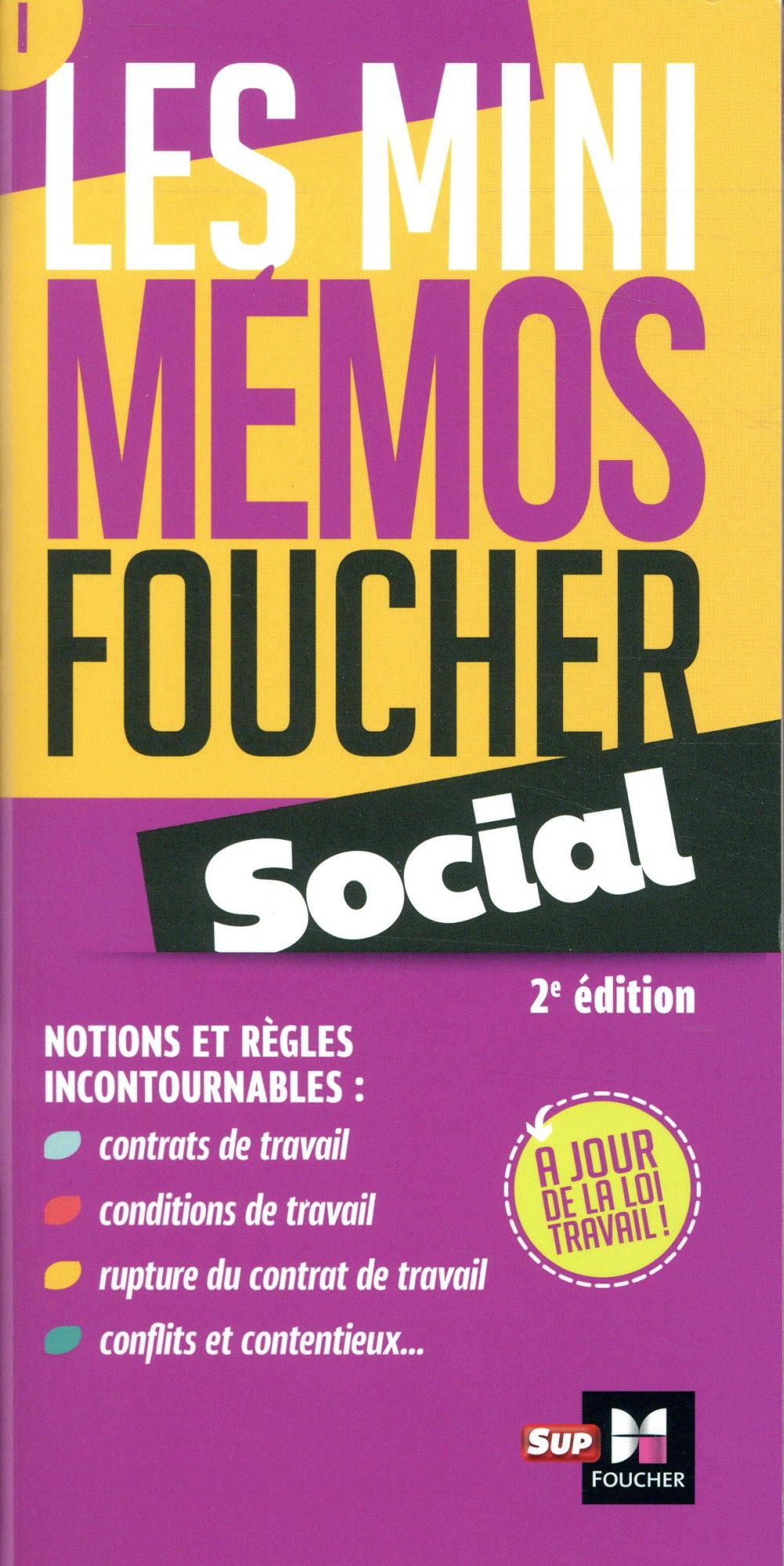 Les mini mémos Foucher : social ; révision (2e édition)