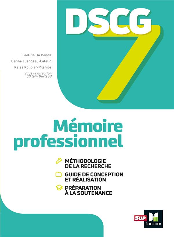 DSCG 7 ; mémoire professionnel