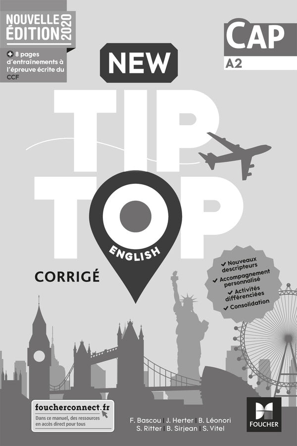 New tip-top : anglais ; corrigé