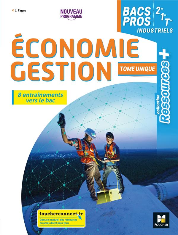 Ressources plus - economie-gestion 2de 1re tle bac pro - ed. 2020 - livre de l'eleve
