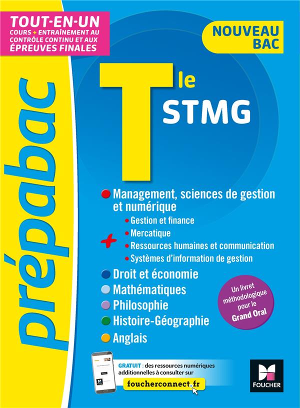 Prépabac : terminale STMG ; tout-en-un