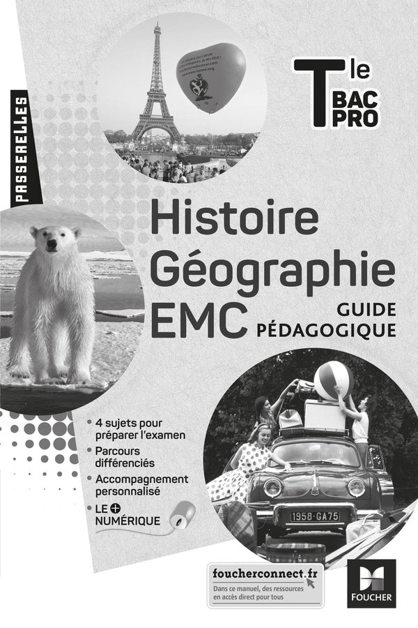 Passerelles : histoire-géographie-EMC ; terminale bac pro ; guide pédagogique (édition 2021)