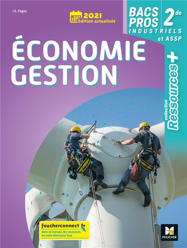 Ressources + : économie-gestion ; 2de bac pro ; livre de l'élève (édition 2021)