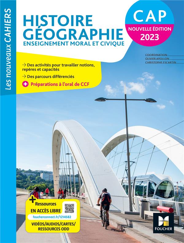 Les nouveaux cahiers : histoire-géographie-EMC ; CAP ; livre élève