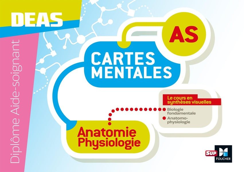 Anatomie physiologie ; DEAS : diplôme aide-soignant ; cartes mentales