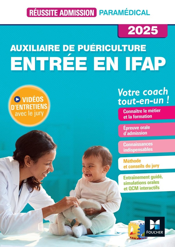 Réussite admission : Entrée en IFAP : Auxiliaire de puériculture (édition 2025)