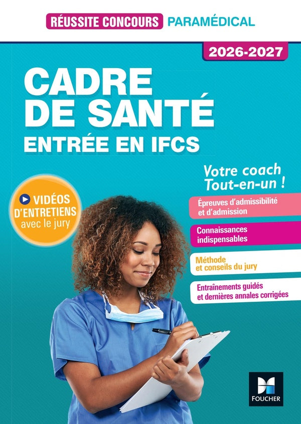 Réussite concours : Cadre de santé ; Entrée en IFCS ; Préparation complète (édition 2026/2027)