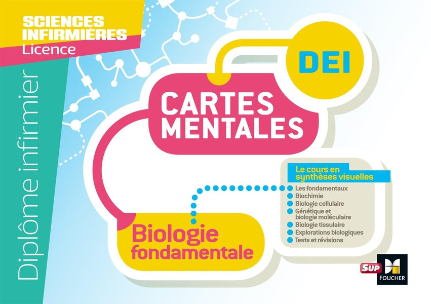 Diplôme Infirmier : DEI ; Cartes mentales ; Biologie fondamentale