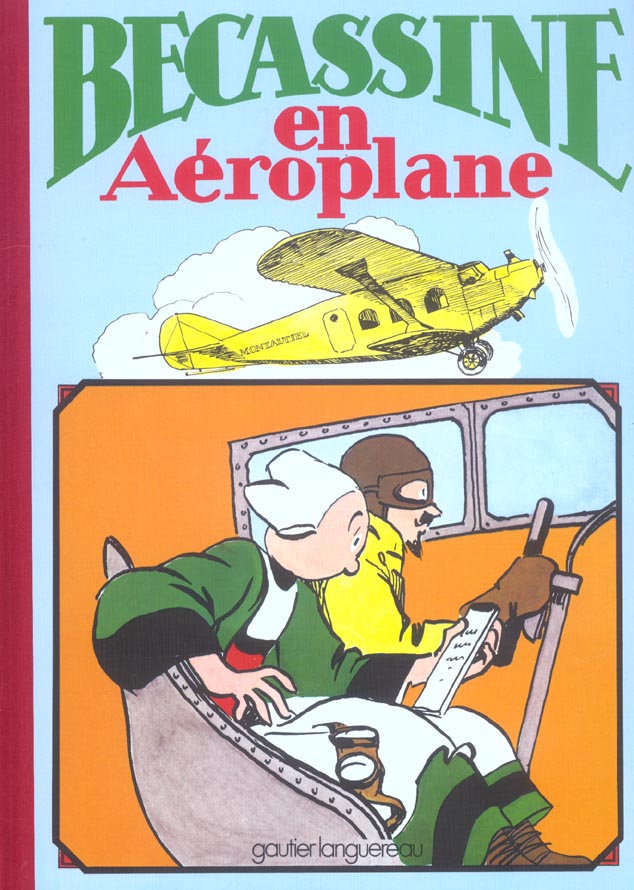 Bécassine en aéroplane