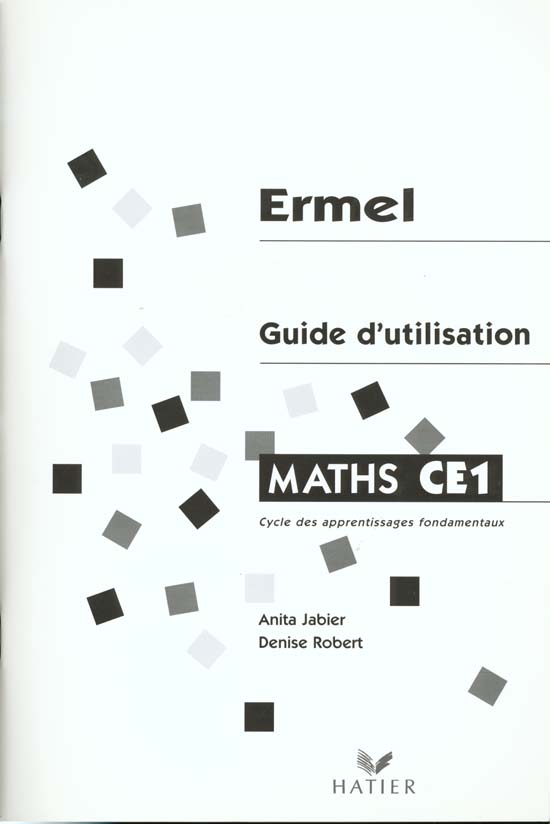 Maths ce1 ; guide d'utilisation