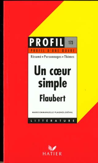 Un coeur simple, de Gustave Flaubert