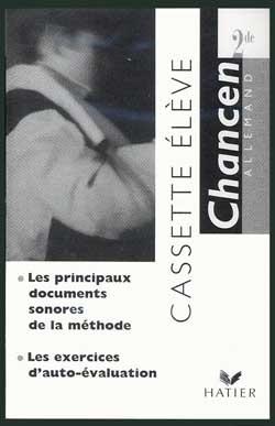 Chancen ; 2e cassette audio eleve