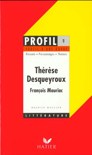 Thérèse Desqueyroux, de François Mauriac