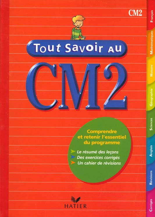 Tout savoir au cm2