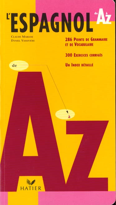 L'espagnol de a a z