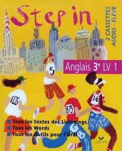 Step in ; cassette audio eleve lv1 3e