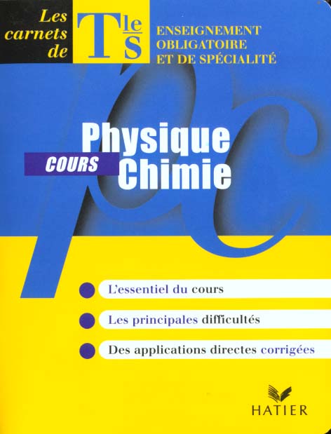 Physique-chimie - cours tle s