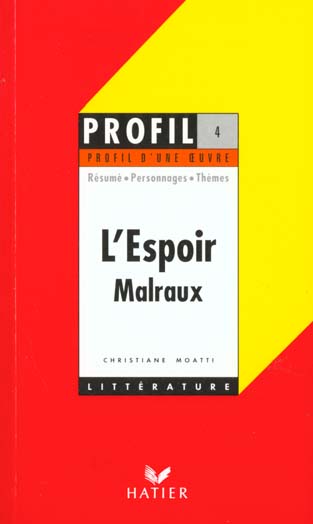 L'espoir, de Malraux