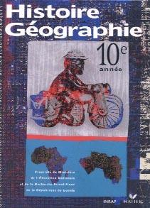 Histoire geographie, 10e annee, livre de l'eleve, guinee