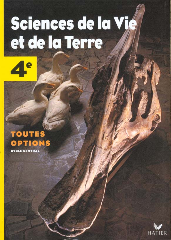 Sciences de la vie et de la terre 4e ; manuel ; livre unique toutes options