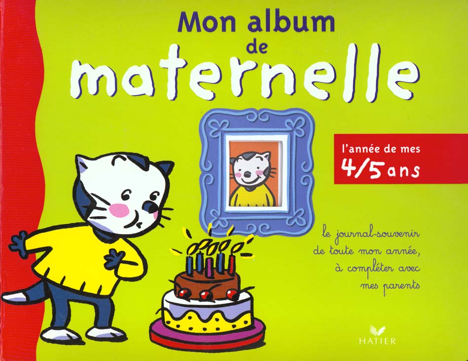 Moi ma maison mon ecole ; moyenne maternelle