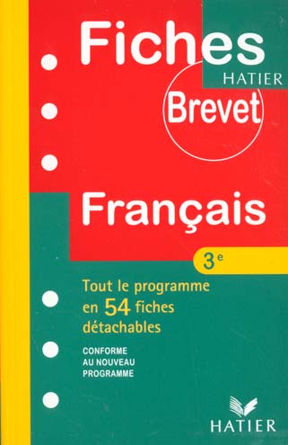 Fiches brevet