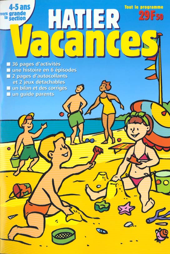 Hatier vacances : vers la grande section