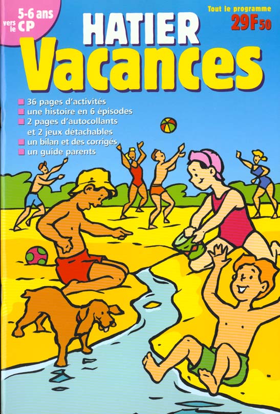 Hatier vacances : vers le cp