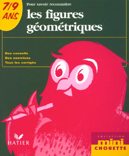 Mini-chouette ; pour savoir reconnaitre les figures geometriques 7-9 ans
