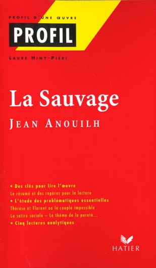 La sauvage, de Jean Anouilh