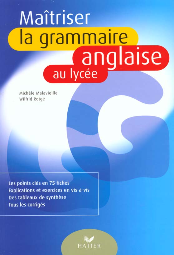 Grammaire anglaise du lycee