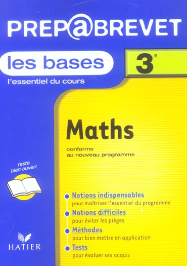 Cours mathematiques 3e