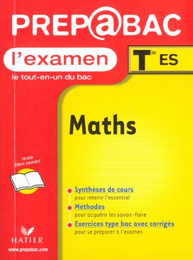 Mathematiques terminale es