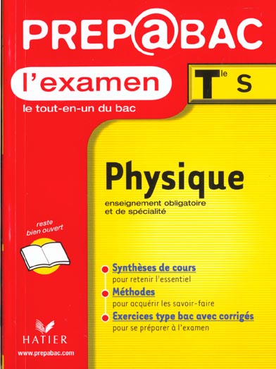 Physique terminale s