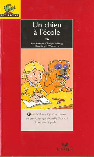 Un chien a l'ecole