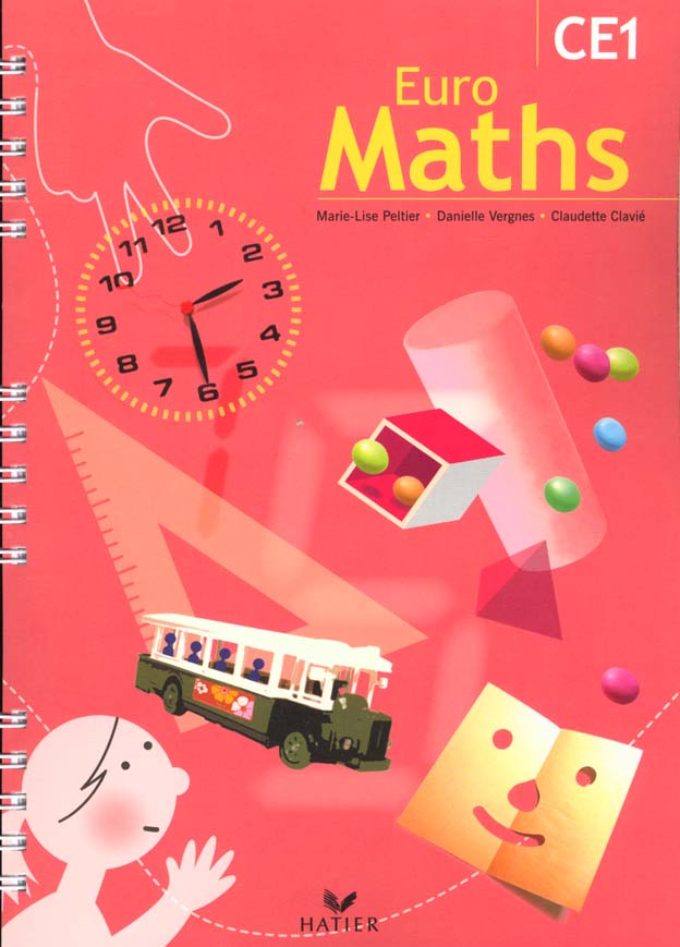 Euro maths ; manuel ce1