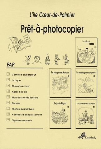 L'île coeur de palmier ; CP ; prêt à photocopier