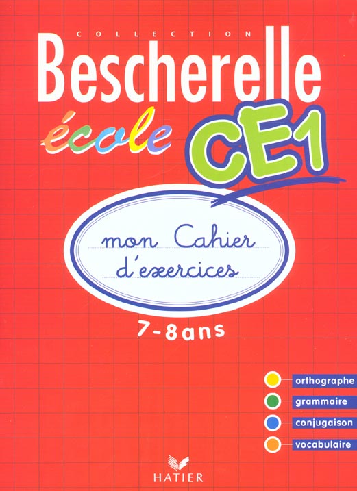 Cahier d'exercices ce1 ; edition 2002