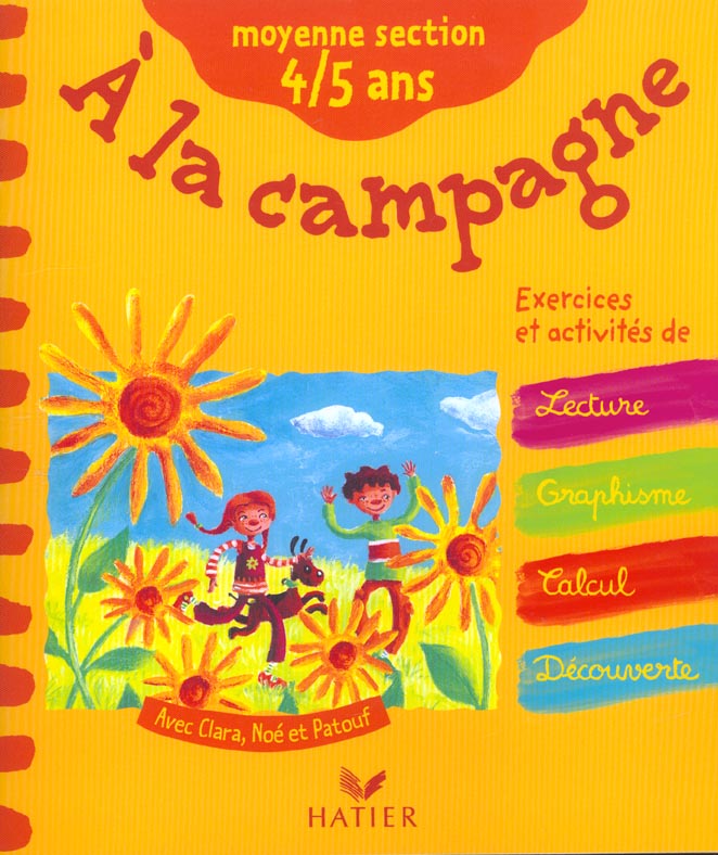 A la campagne ; moyenne section de maternelle