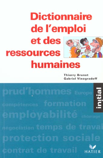 Dictionnaire de l'emploi et des ressources humaines
