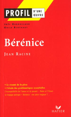 Bérénice, de Jean Racine